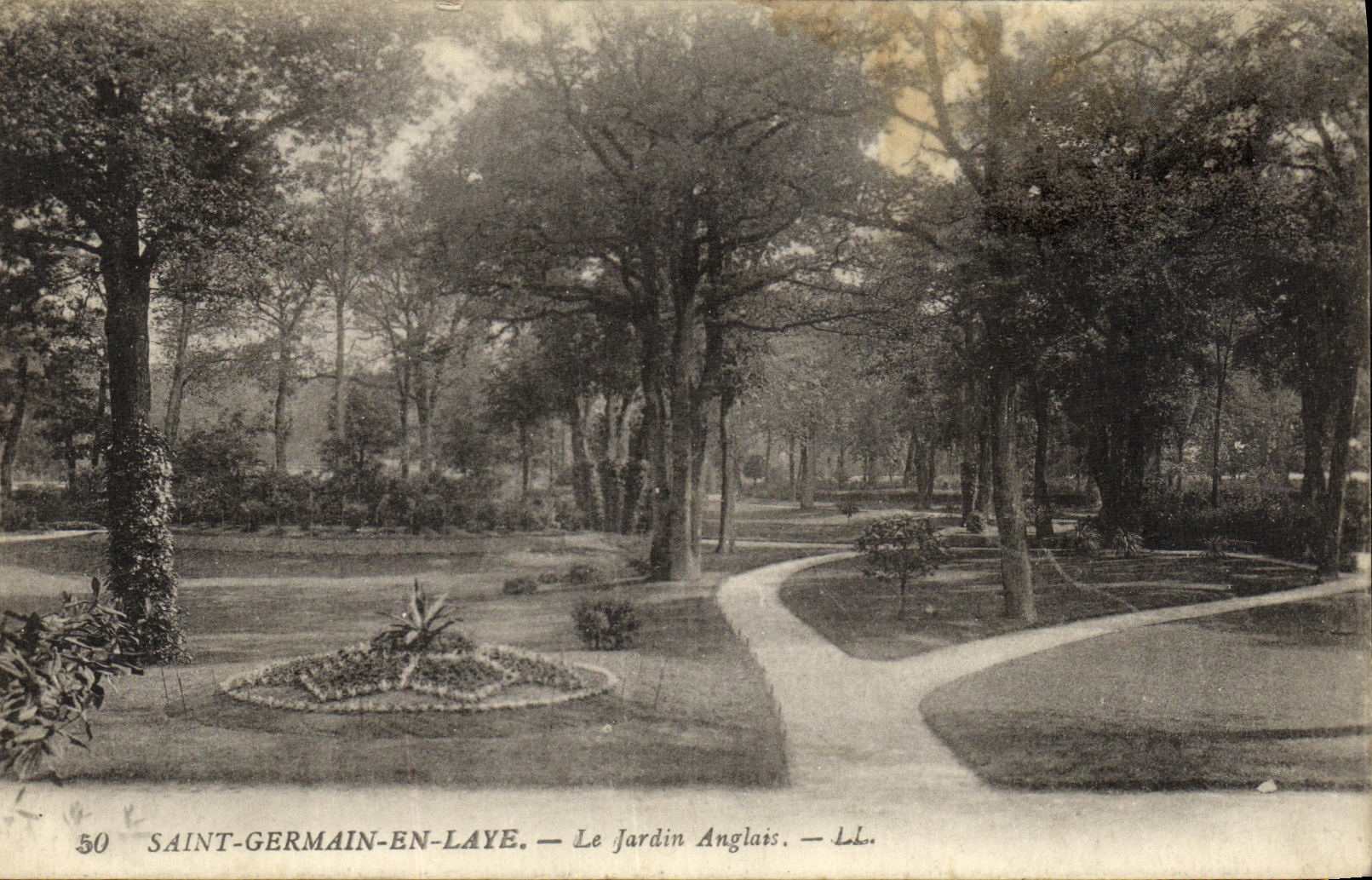 Saint-Germain-en-Laye — Le Jardin Anglais — LL. — N° 50