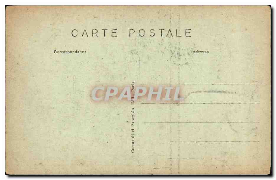 St-GERMAIN-en-LAYE (S.-et-O.) — Le Château — Façade Principale — A.P. — Verso