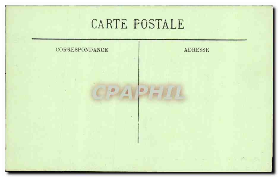 CPA Saint Cloud le Parc Le Bassin et l Allee des Jets — Rückseite