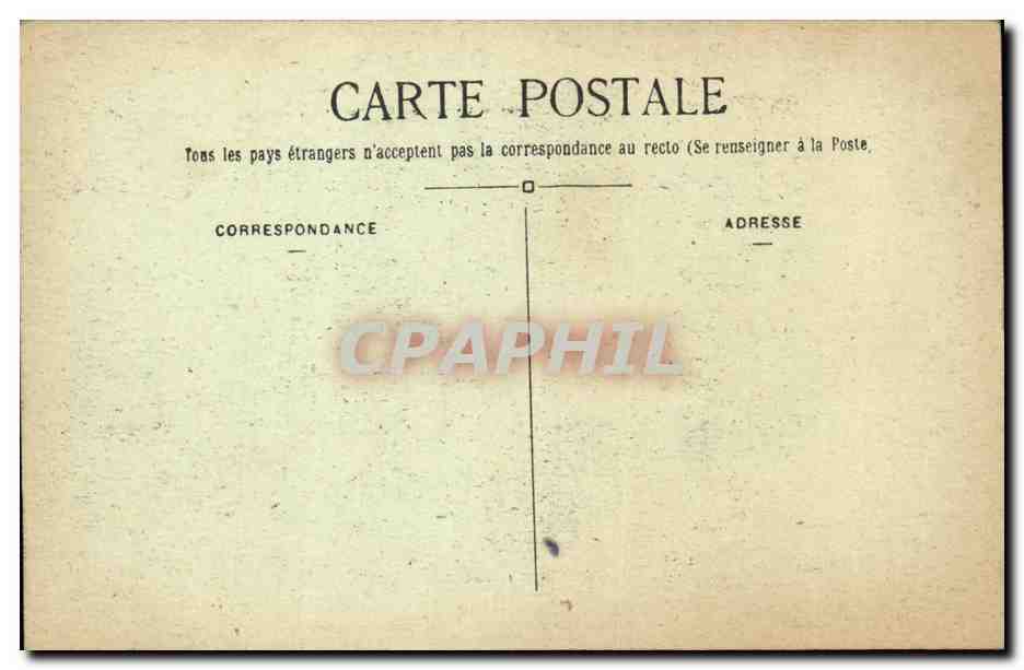 CPA Maison d Education de la Legion d Honneur de Saint Denis Cour d honneur et vue du parloir — Rückseite