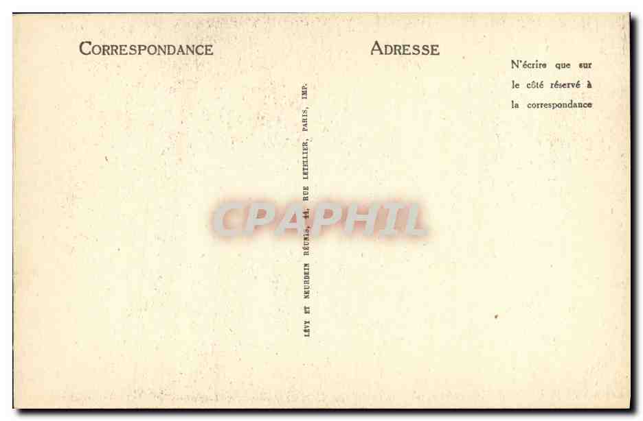 Abbaye de Saint-Denis — Tombeau de Louis XII et d'Anne de Bretagne — L.L. n°6 — Reverso