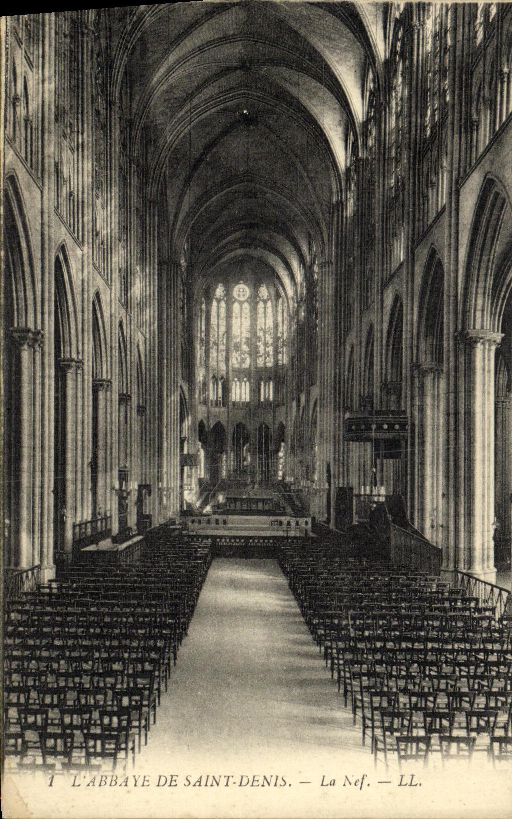 L'ABBAYE DE SAINT-DENIS — Die Kirche — LL.