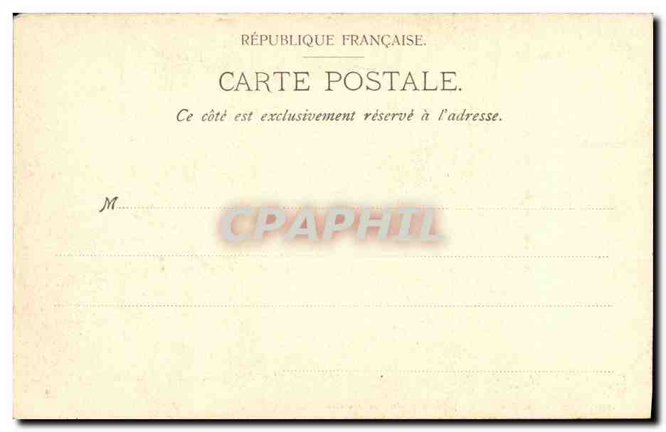 Crypte de l'Abbaye de St. Denis — Tombeaux de Louis XVI et de Marie-Antoinette par Gaulle et Petitot — Edition Trianon, No. 1270 — Reverso