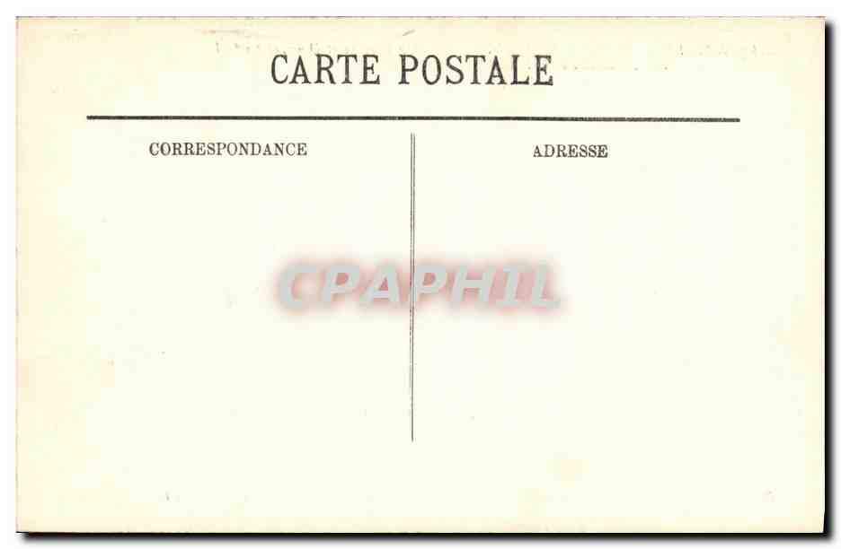 Abbey of Saint-Denis — before and after the fire of the Spire — no publisher or number visible — Back