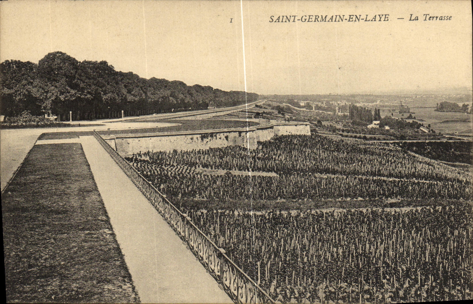 Saint-Germain-en-Laye — La Terrasse — Éditeur inconnu, n° I