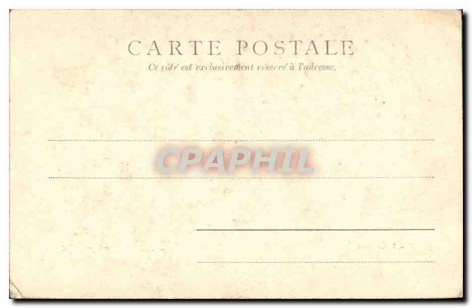 CPA St Germain En Laye La Caserne Militaria — Verso
