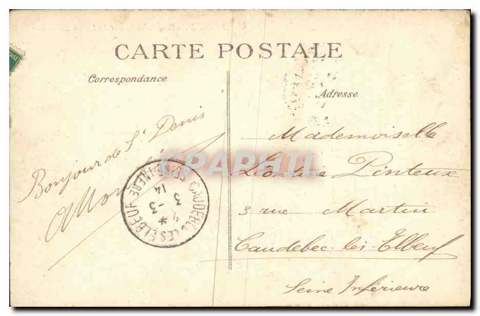 Saint-Denis — L'Abbaye et la Légion d'Honneur — Rückseite