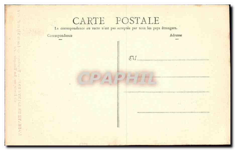 CPA L Abbaye De Saint Denis Tombeau de Louis XII et d Anne de Bretagne la Temperance — Rückseite