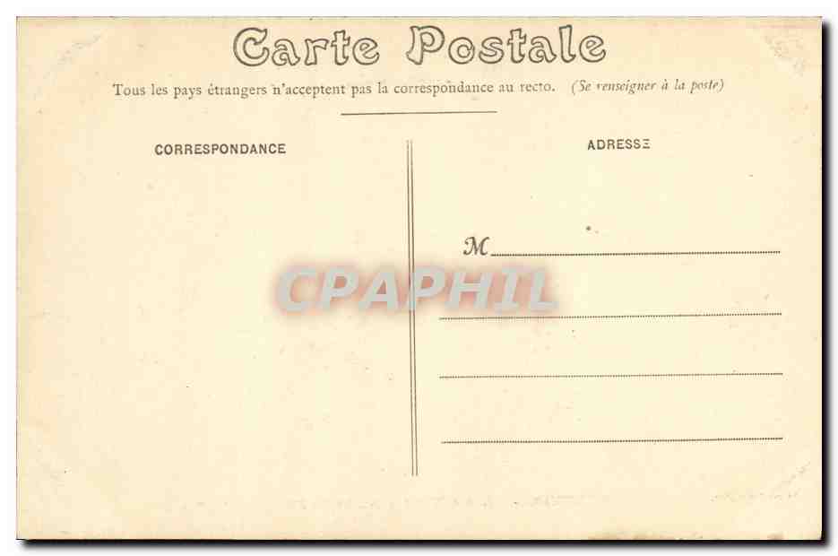 Saint-Denis - Maison d'Éducation de la Légion d'honneur - Un Dortoir — Rückseite