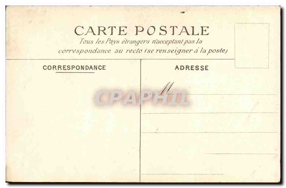 CPA Maison d Education de la Legion d Honneur Saint Denis Vierge du Cloitre — Verso