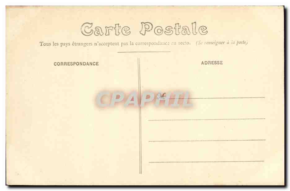 Saint-Denis - Maison d'Éducation de la Légion d'honneur - Préau — Rückseite