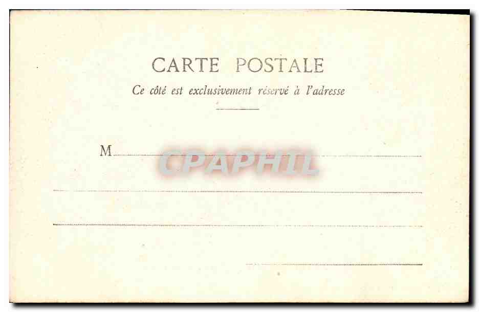 CPA Paris Conseil d Etat Place du Palais Royal — Rückseite