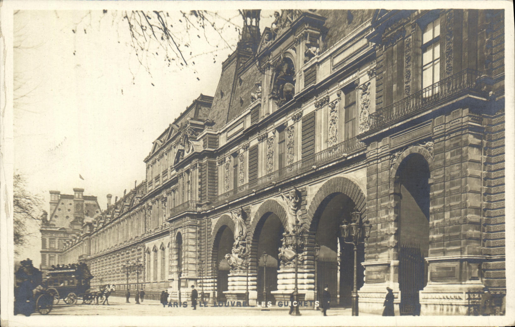 CPA Paris Louvre Les guichets