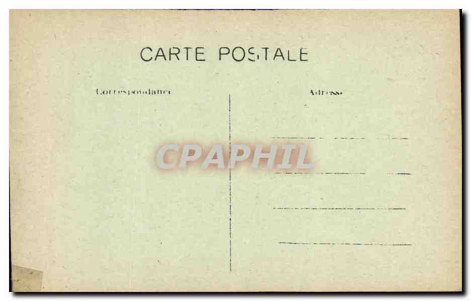 CPA Paris Palais Royal Statue de Victor Hugo — Verso