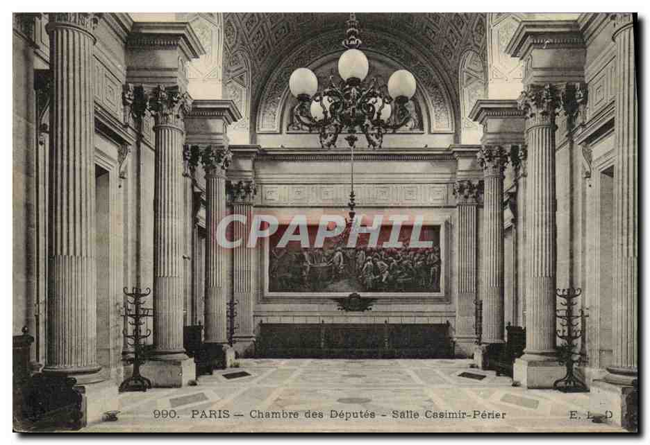 CPA Paris Chambre des Deputes Salle Casimir Perier