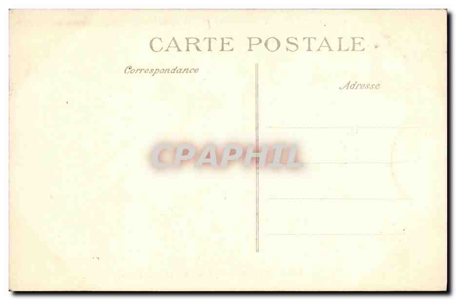 CPA Paris Opera Le grand Foyer — Rückseite