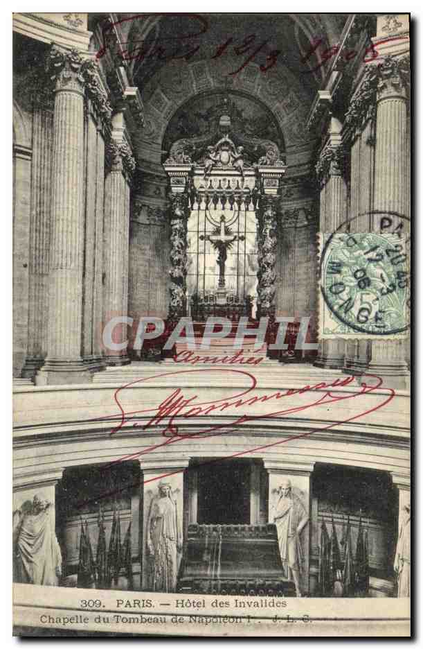 CPA Paris Hotel des Invalides Chapelle du Tombeau de Napoleon l