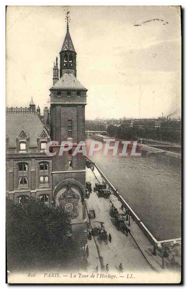 Paris — La Tour de l'Horloge — LL. n° 806