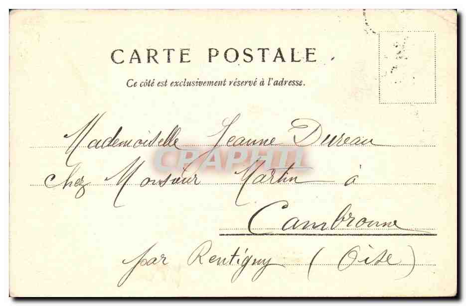 CPA Paris Le Pont de la Concorde Bateaux — Rückseite