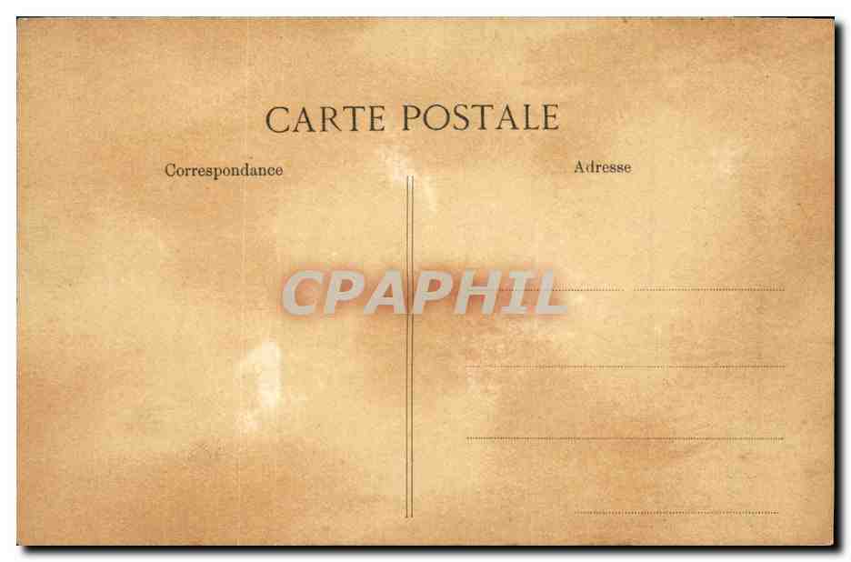 CPA Paris Le Louvre et le Pavillon du Roy en 1650 — Verso