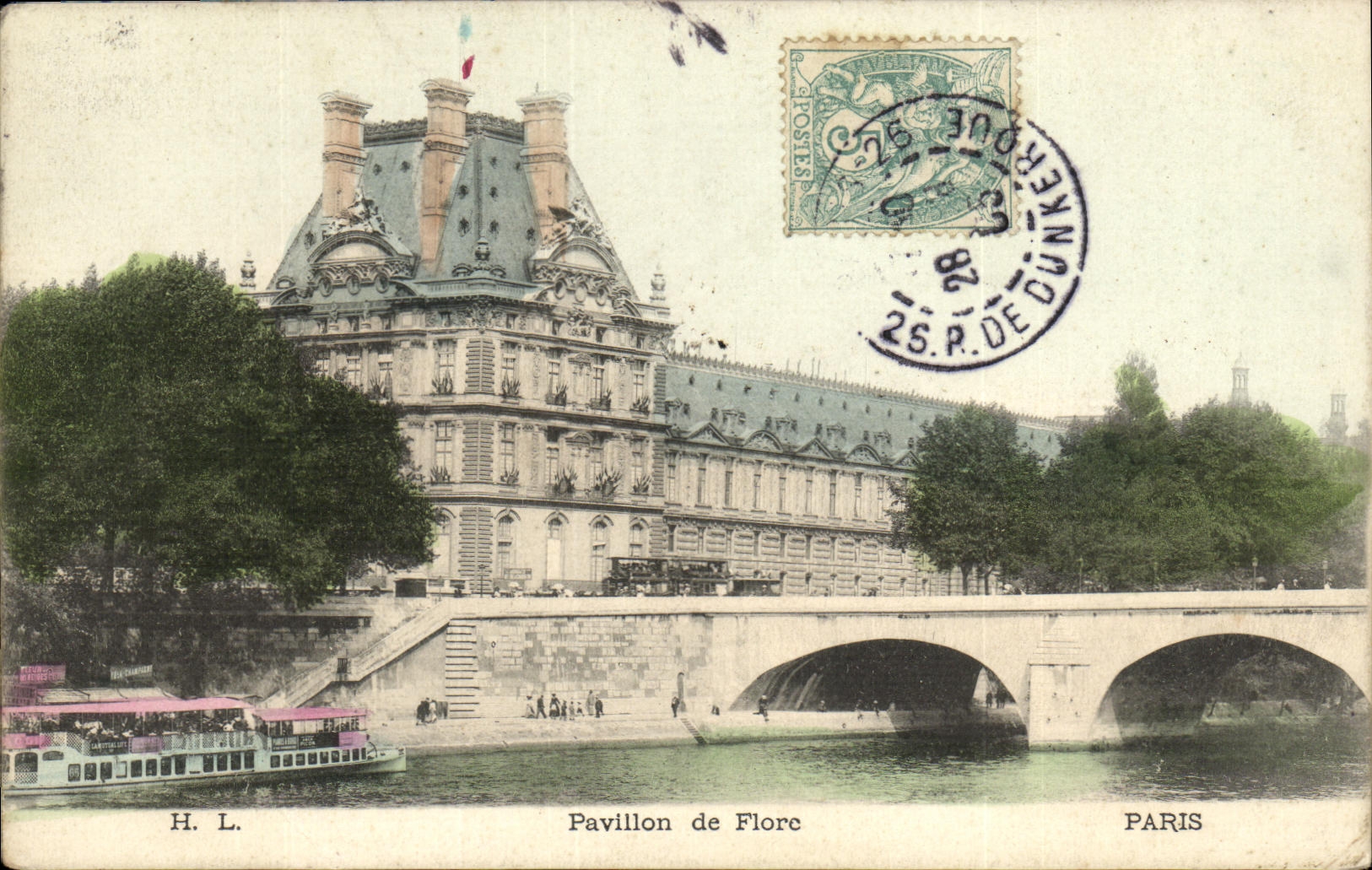 CPA Pavillon de Flore Paris Louvre