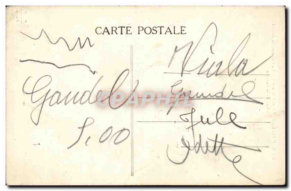 Paris (IVe et XIIe arrt.) — La Colonne de Juillet, Place de la Bastille — Verso