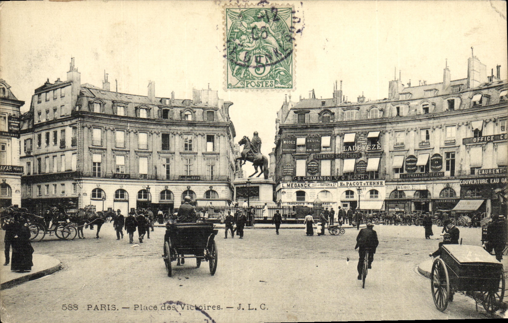 CPA Paris Place des Victoires
