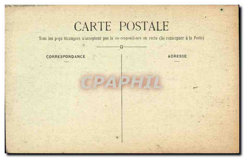 CPA Paris Statue de Lafayette General et Homme Politique Francais — Rückseite