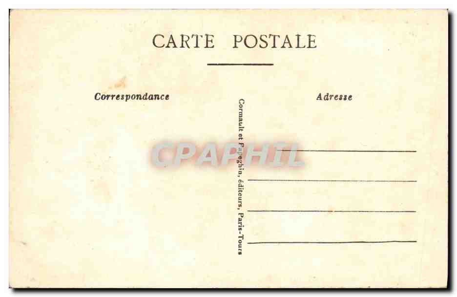 CPA Paris Les grand Magasins du Louvre Fetes de la Victoire 1919 Militaria Coq — Rückseite