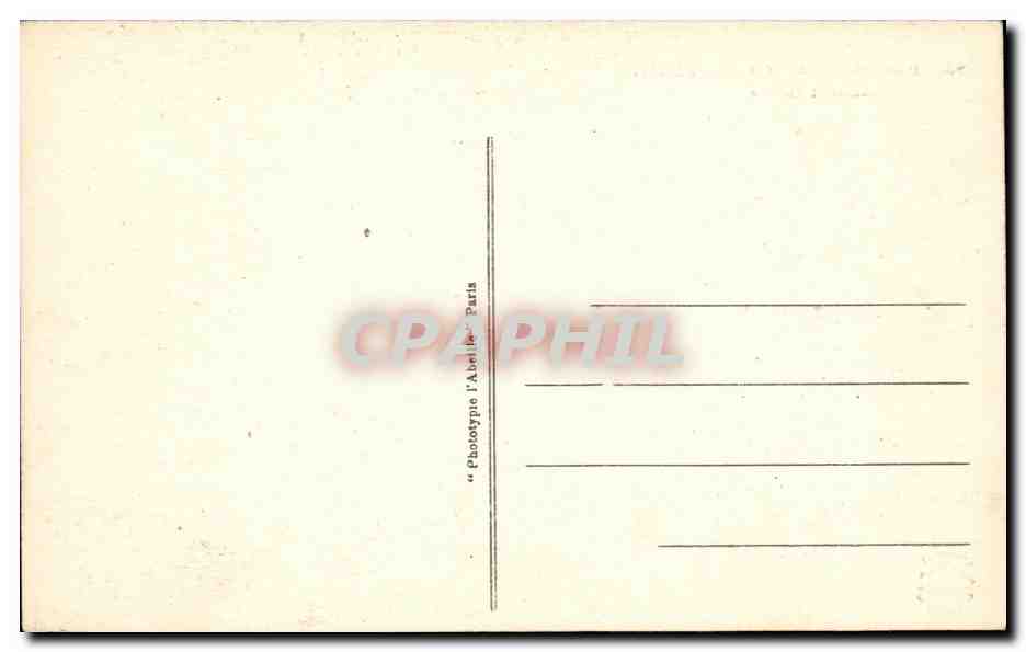 CPA Paris Theatre du Chatelet — Rückseite