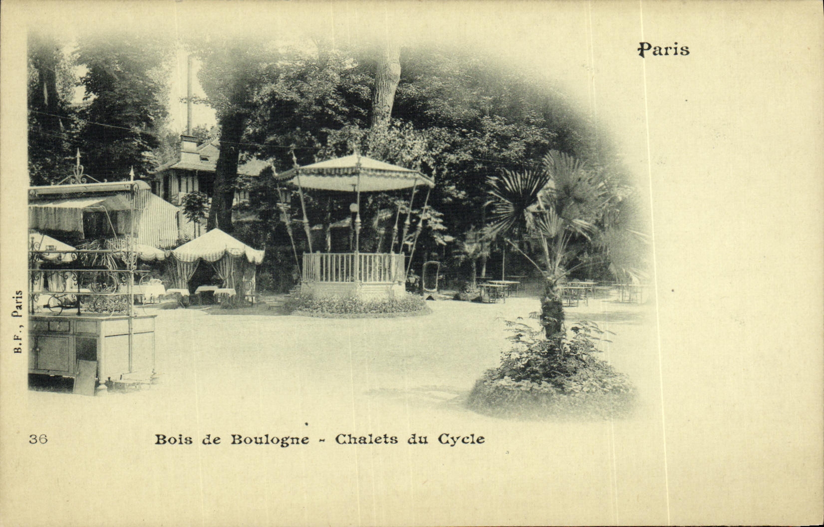 CPA Paris Bois de Boulogne Chalets du Cycle Velo