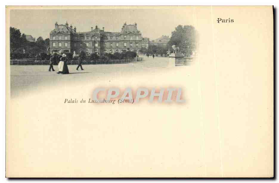 CPA Paris Palais du Luxembourg Senat