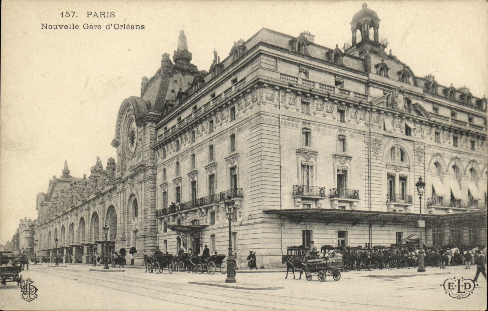 CPA Paris Nouvelle Gare d Orleans 
