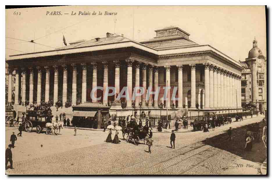 CPA Paris Le Palais de la Bourse