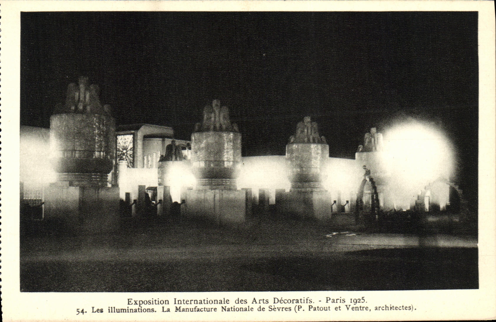 Exposition Internationale des Arts Décoratifs — Paris 1925 — La Manufacture Nationale de Sèvres (P. Patout et Ventre, architectes)