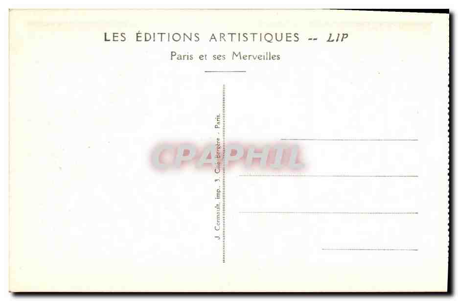 CPA Exposition Internationale des Arts Decoratifs Paris Le Pavillon des Alpes Maritimes — Rückseite