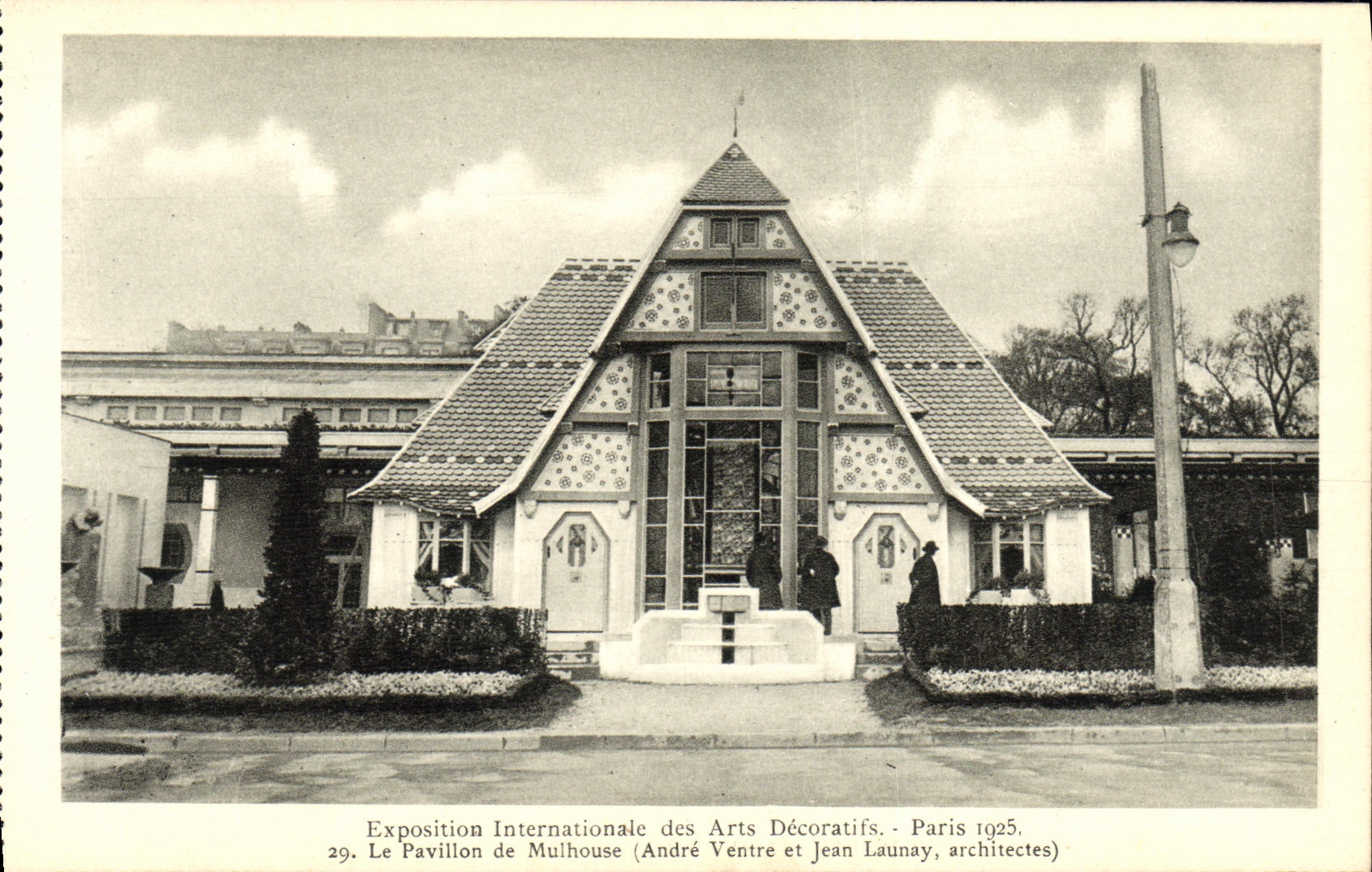 Pavillon de Mulhouse — Exposition Internationale des Arts Décoratifs, Paris 1925 — André Ventre et Jean Launay, architectes