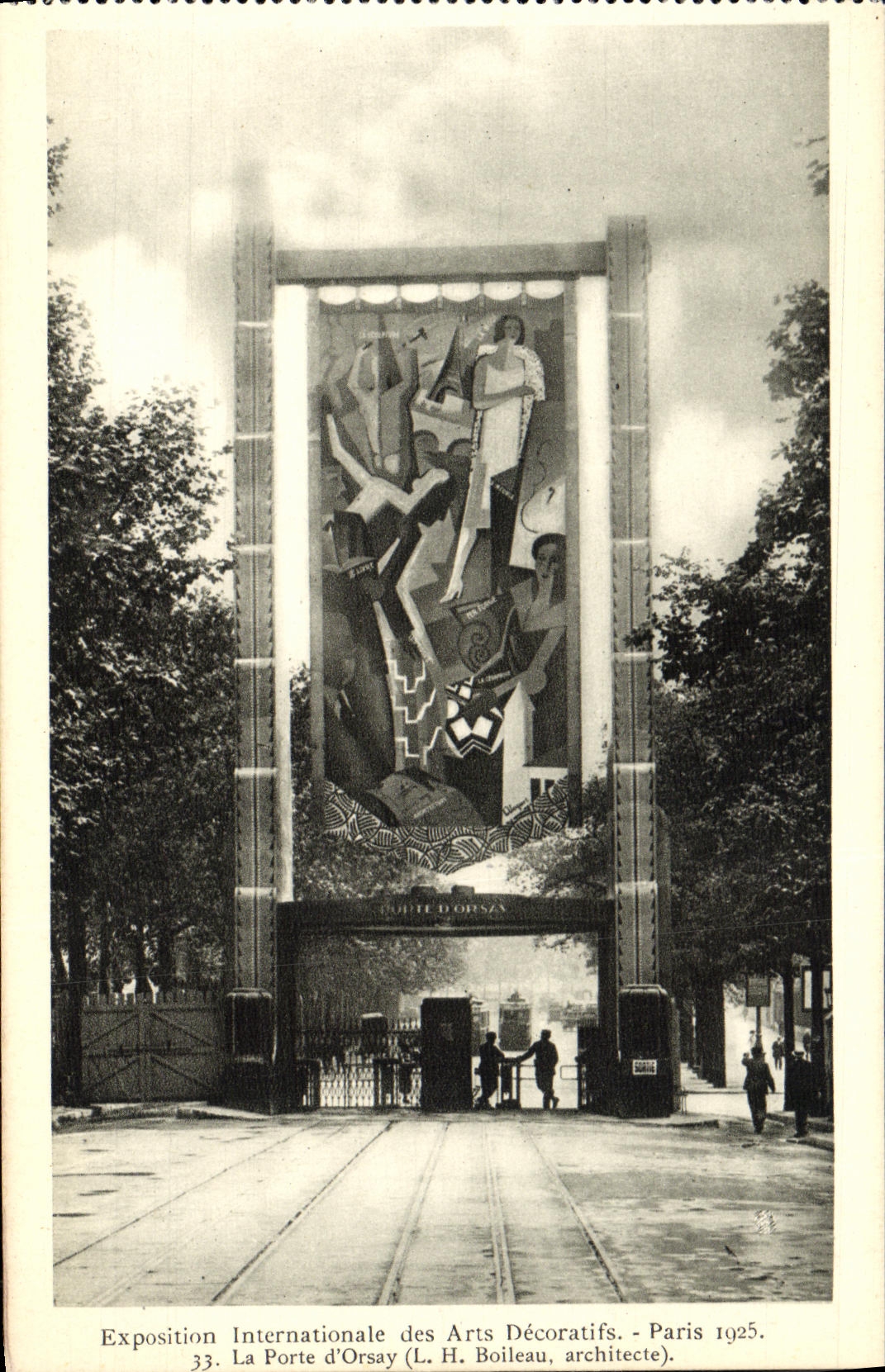 Exposition Internationale des Arts Décoratifs - Paris 1925 — La Porte d'Orsay (L. H. Boileau, architecte) — Éditions Artistiques LIP