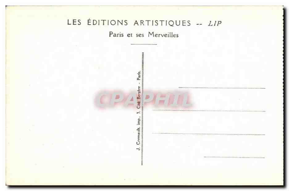 CPA Exposition Internationale des Arts Decoratifs Paris Vue generale de l Esplanade des Invalides — Rückseite