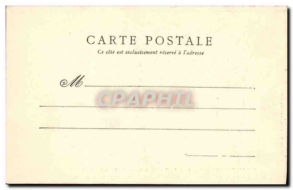 CPA Saint Denis Crypte de la Basilique Chapelle de la Douleur Medaillon de louis de France superieur des Carmelles — Verso