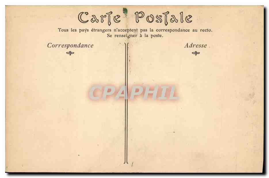 CPA Abbaye de Saint Denis Porte d entree et soupirail du caveau — Verso