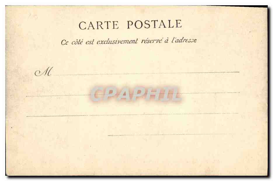 CPA Paris Allee Des Acacias Chevaux — Rückseite