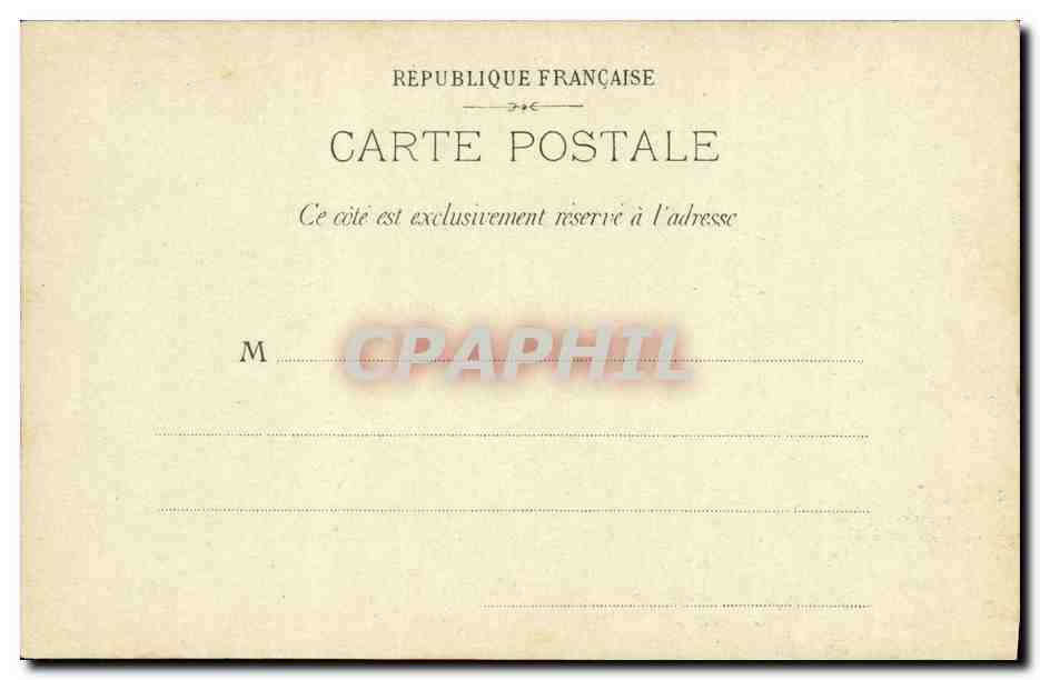CPA Paris La Grille du Parc Monceau Chevaux — Rückseite