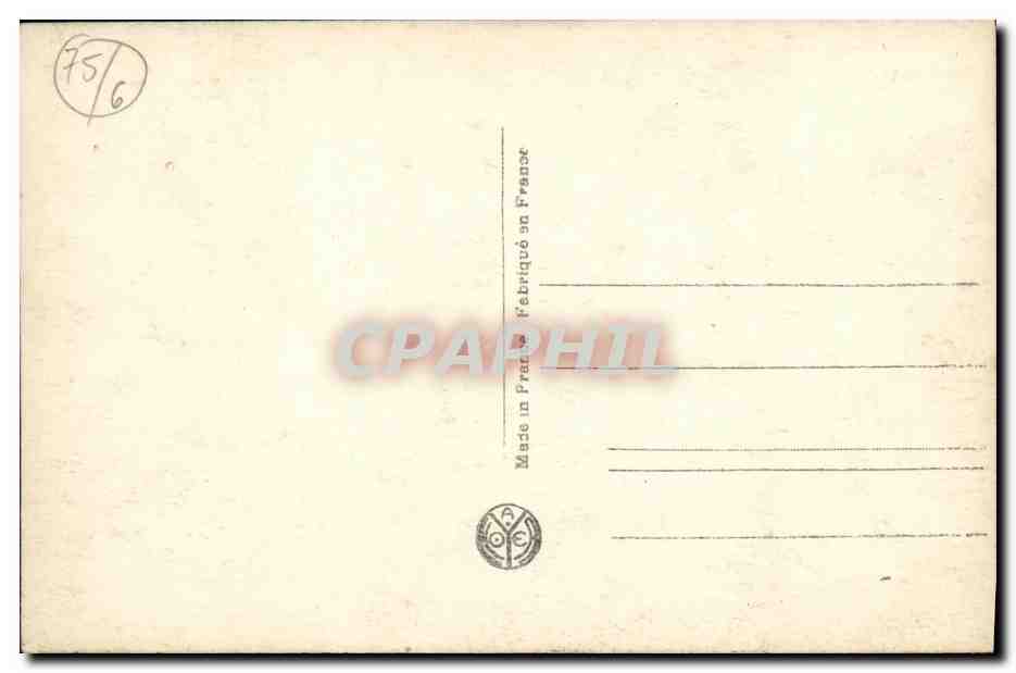 CPA Musee du Luxembourg Berteaux Dernier retour Boeufs — Verso