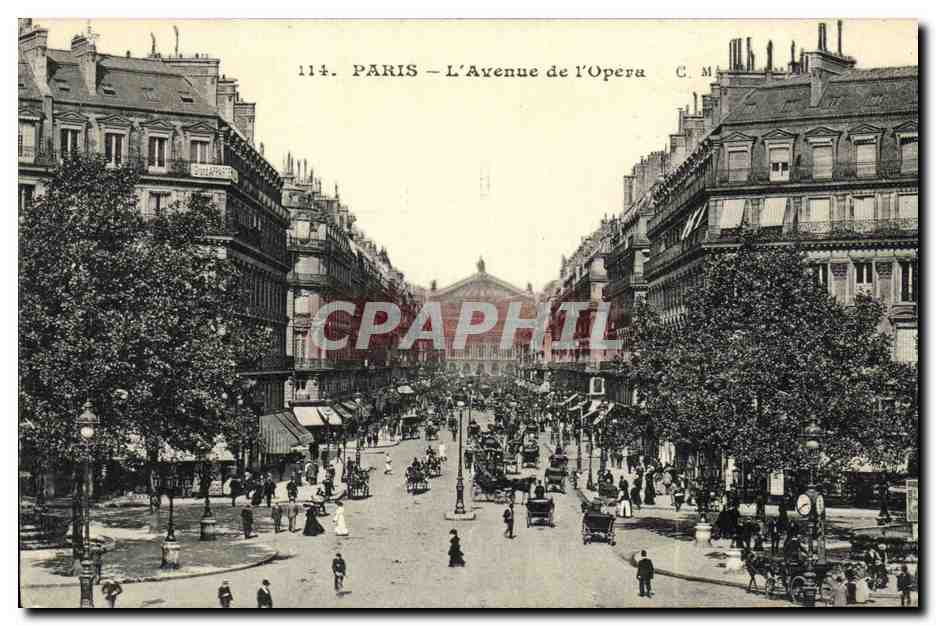 CPA Paris L Avenue de l Opera