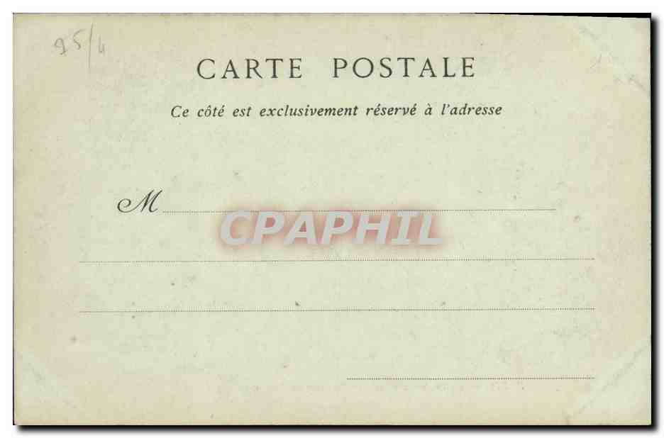 CPA Paris Eglise Notre Dame le Pourtour du Choeur — Verso