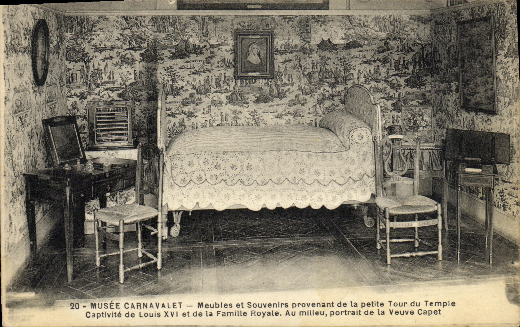 CPA Paris Musee Carnavalet Meubles et souvenirs provenant de la petite tour du temple 