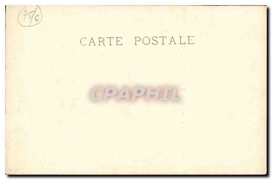 CPA Musee de Luxembourg L Automne Mlle Clementine Dufau — Verso