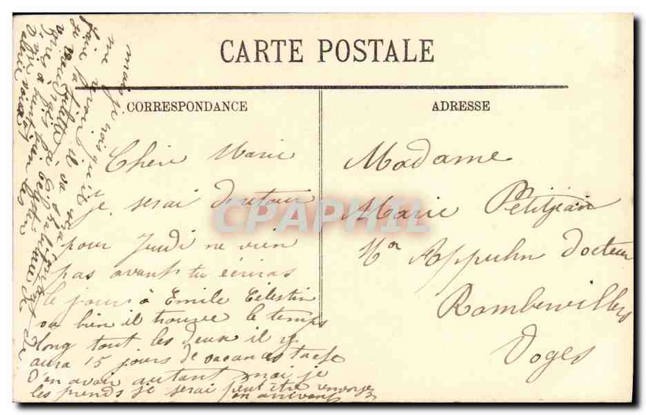 CPA Paris Le Funiculaire du Sacre Coeur Montmartre — Rückseite