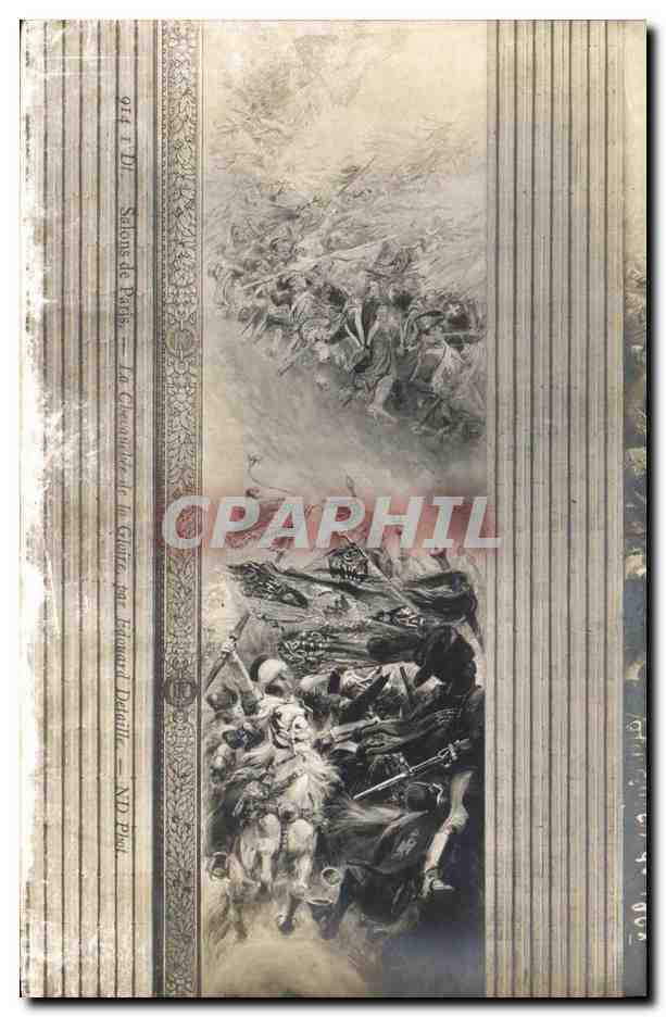 CPA Salons de Paris La chevauchee de la gloire par Edouard Detaille
